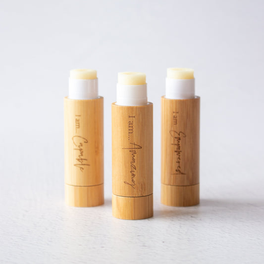 "I Am" Crystalised Shea Lip Balm