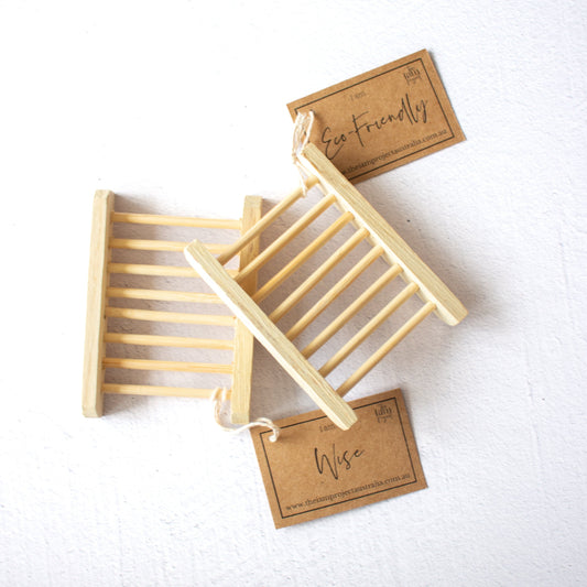 Bamboo Soap Rack